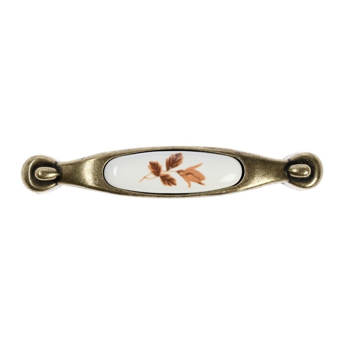 Ручка скоба AUTUMN CAPPIO Ceramics, 96 мм, цвет бронза