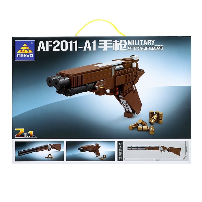 Конструктор Оружие «Разрушитель», 2 в 1, 297 деталей Конструктор Оружие «Разрушитель», 2 в 1, 297 деталей