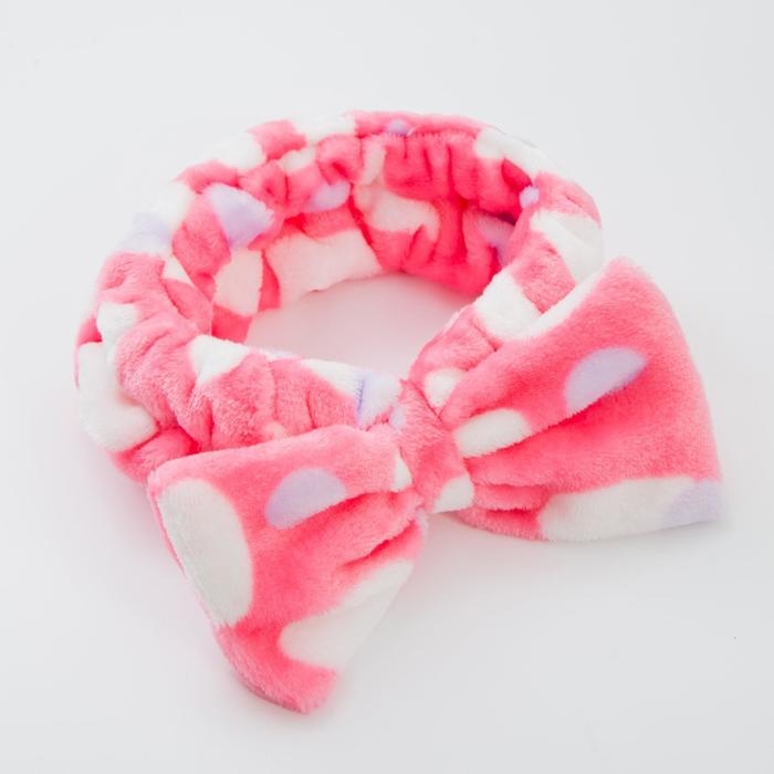 Набор для бани и ванной Этель Набор для бани и ванной Этель "Сердечки"полотенце-парео 75*120 см+повязка