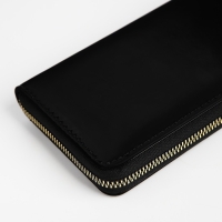Кошелёк на молнии, цвет чёрный Кошелёк на молнии, цвет чёрный