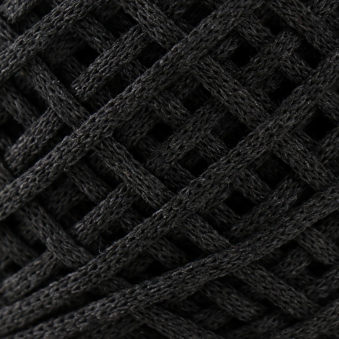 Хлопковый шнур 3 мм 220м/240&plusmn;5 гр Градиент (графит/желтый)