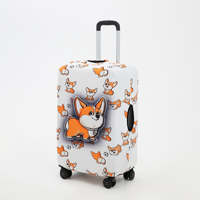 Чехол для чемодана 20 Чехол для чемодана 20", цвет белый