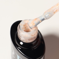 Гель лак для ногтей, &laquo;MILK POTAL&raquo;, 3-х фазный, 8мл, LED/UV, цвет белый/шампань (03)