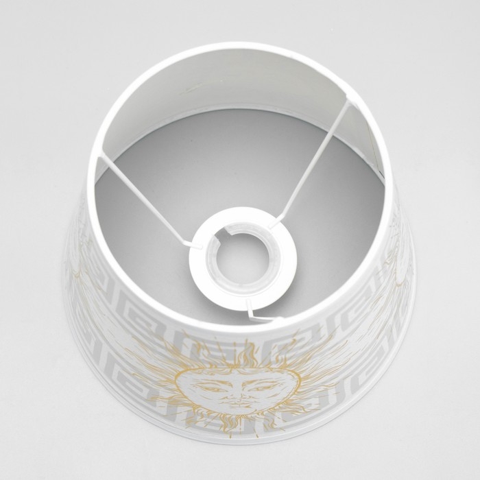 Абажур Абажур "Солнце" Е27 белый 20х20х15 см