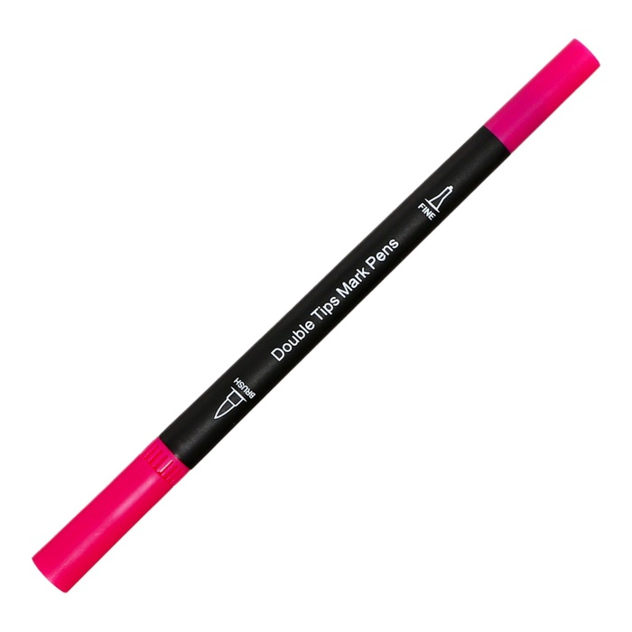 Набор профессиональных маркеров, 24 штуки/24 цвета, двусторонний