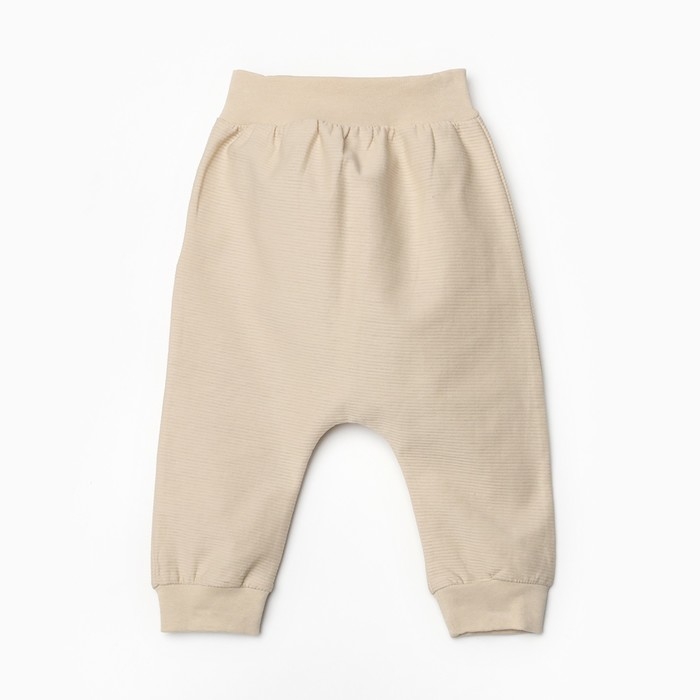 Комплект детский (3 предмета), цвет бежевый, рост 62 см