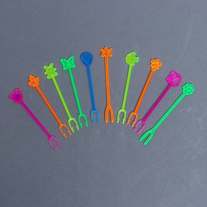 Шпажка для канапе &laquo;Вилочка&raquo;, 8 см, набор 50 шт.