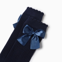 Гольфы Крошка Я «Бантик» 10-12 см, синий Гольфы Крошка Я «Бантик» 10-12 см, синий