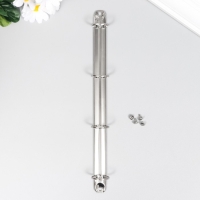 Зажим кольцевой металл четыре кольца внут.диаметр 2,5 см А4 Зажим кольцевой металл четыре кольца внут.диаметр 2,5 см А4