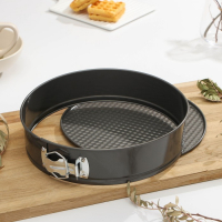 Набор форм для выпечки Доляна «Элин. Круг», 3 предмета: d=24/26/28 см, съёмное дно, антипригарное покрытие, цвет чёрный Набор форм для выпечки Доляна «Элин. Круг», 3 предмета: d=24/26/28 см, съёмное дно, антипригарное покрытие, цвет чёрный