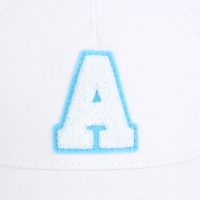 Кепка женская «A», цвет белый, р-р 56 Кепка женская «A», цвет белый, р-р 56