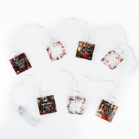 Гирлянда с прищепками новогодняя «Новый год: Чудесного Нового года», длина 1.5 м. Гирлянда с прищепками новогодняя «Новый год: Чудесного Нового года», длина 1.5 м.