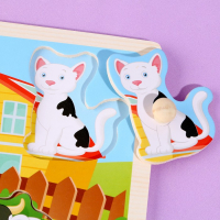 Рамка-вкладыш &laquo;Животные на ферме&raquo;