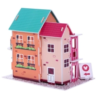 3D Конструктор из пенокартона &laquo;Торговый центр&raquo;, 22 детали