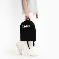 Рюкзак школьный текстильный &laquo;Аниме&raquo;, с карманом, 27х11х37, цвет чёрный