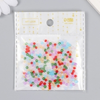 Бисер стекло 8/0 "Матовый полупрозрачный. Меланж ассорти" 10 гр Бисер стекло 8/0 "Матовый полупрозрачный. Меланж ассорти" 10 гр