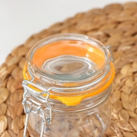 Банка стеклянная для сыпучих продуктов Optima, 250 мл, с бугельным замком