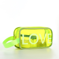 Косметичка на молнии, цвет жёлтый Косметичка на молнии, цвет жёлтый