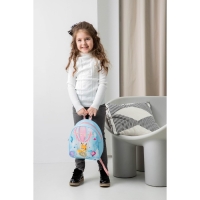 Рюкзак детский для девочки &laquo;Полёт на воздушном шаре&raquo;, 27х23 см