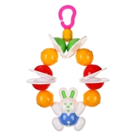 Подвеска - погремушка &laquo;Солнечный зайчик&raquo; на кроватку, коляску, цвет МИКС, Аэлита