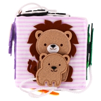 Кубик «Бизикубик.Чей малыш», МИКС Кубик «Бизикубик.Чей малыш», МИКС