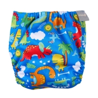 Многоразовый подгузник «Африка», 3-15 кг, угольно-бамбуковая ткань, цвет синий, Крошка Я Многоразовый подгузник «Африка», 3-15 кг, угольно-бамбуковая ткань, цвет синий, Крошка Я