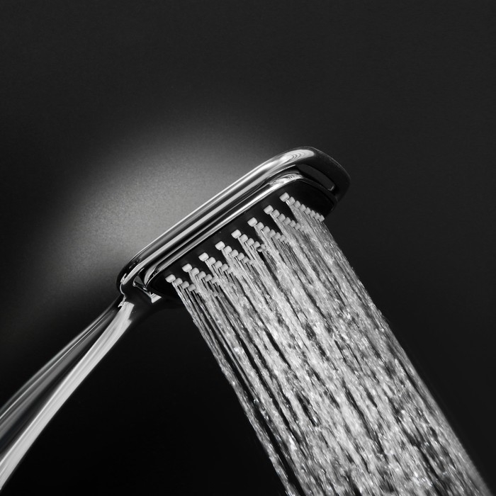 Душевая лейка ZEIN Z0203, пластик, 1 режим, цвет хром Душевая лейка ZEIN Z0203, пластик, 1 режим, цвет хром