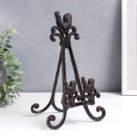 Сувенир чугун подставка "Петух и курочка" 28х6х16 см Сувенир чугун подставка "Петух и курочка" 28х6х16 см