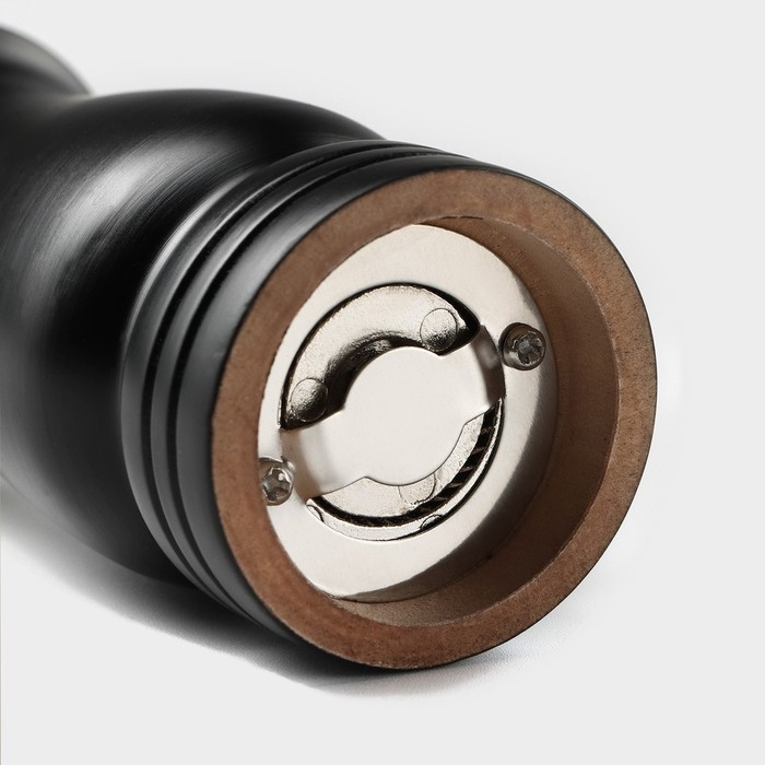 Мельница для специй Доляна, 17&times;4,5 см, металлический механизм, цвет чёрное дерево