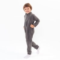 Комбинезон детский, цвет серый, рост 80-86 см