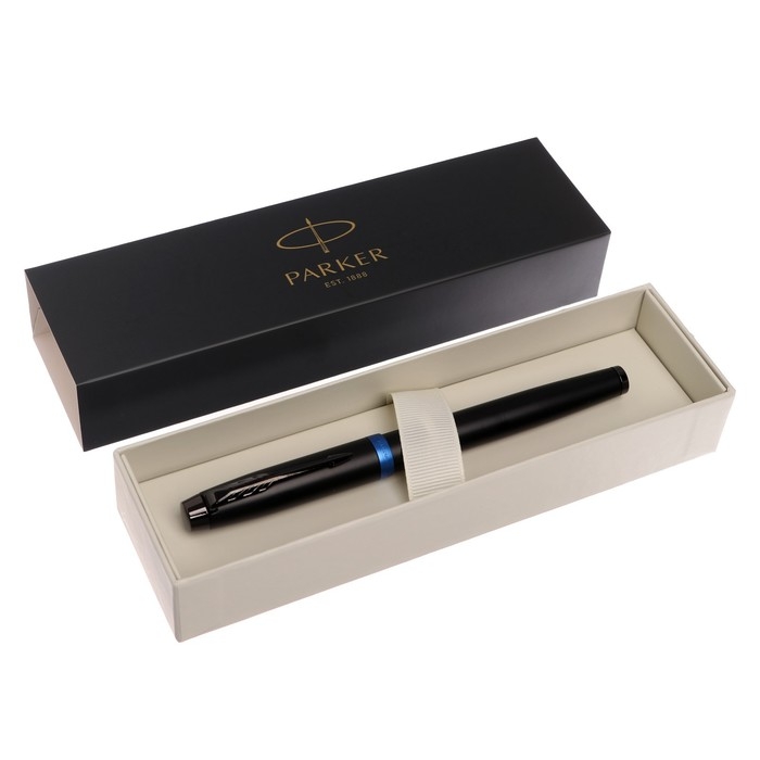 Ручка перьевая Parker Im Professionals Marine Blue, 1.0мм, черно-синяя, подар/уп 2172859 Ручка перьевая Parker Im Professionals Marine Blue, 1.0мм, черно-синяя, подар/уп 2172859