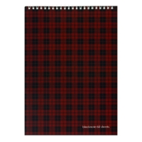 Блокнот А4, 60 листов на гребне, Ultimate basics "Шотландка", МИКС Блокнот А4, 60 листов на гребне, Ultimate basics "Шотландка", МИКС