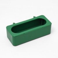 Кормушка для птиц внутренняя матовая 15 х 6,5 х 4,5 см, зелёная Кормушка для птиц внутренняя матовая 15 х 6,5 х 4,5 см, зелёная