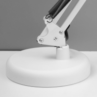 Настольная лампа "Юнец" Е27 40Вт белый 14,5х14,5х62 см RISALUX Настольная лампа "Юнец" Е27 40Вт белый 14,5х14,5х62 см RISALUX