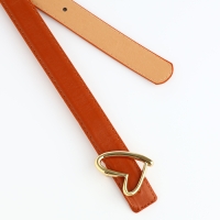 Ремень женский, ширина 2,2 см, пряжка металл, цвет рыжий Ремень женский, ширина 2,2 см, пряжка металл, цвет рыжий