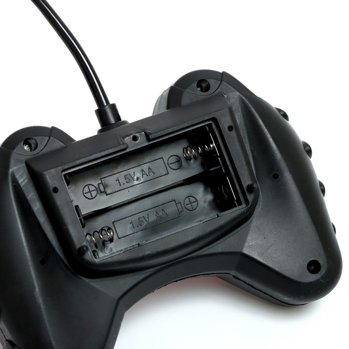 Джип радиоуправляемый &laquo;Вездеход&raquo;, работает от батареек, цвет черно-синий