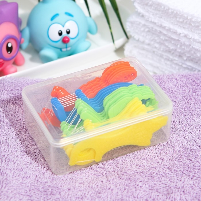 Зубные нити детские, невощеные, микс, набор 24 шт. Зубные нити детские, невощеные, микс, набор 24 шт.