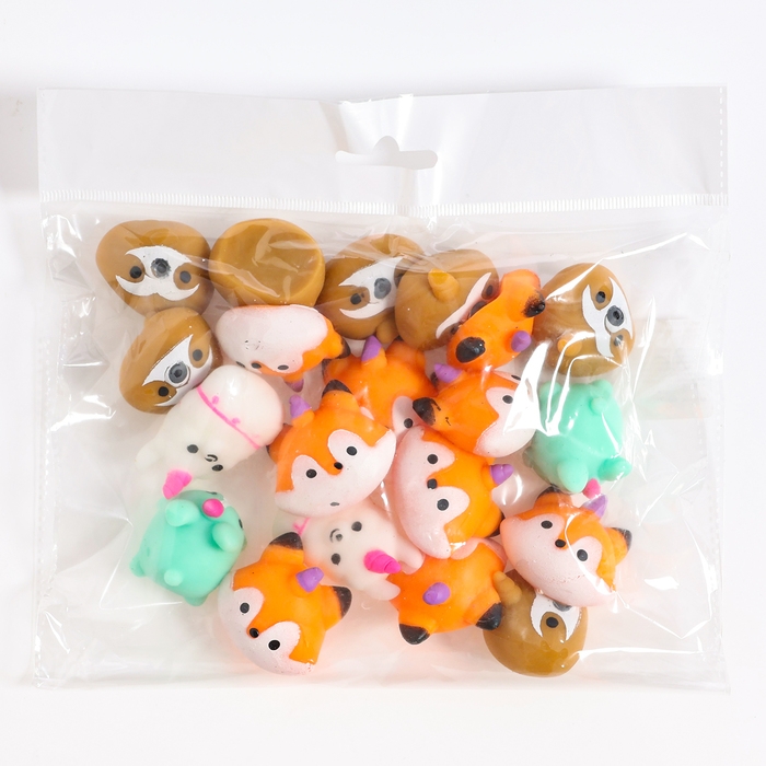 Антистресс сквиш мялка &laquo;Милые животные&raquo; , в пакете