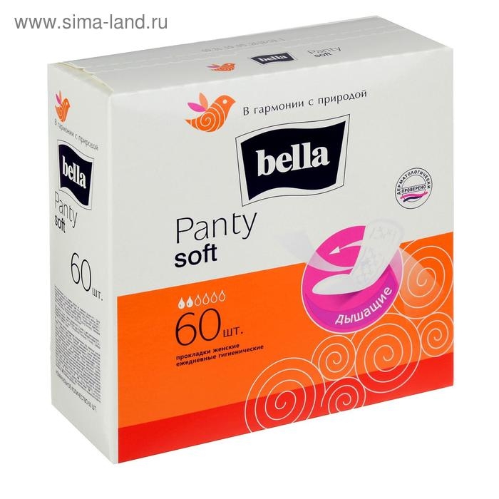 Ежедневные прокладки Bella Panty Soft, 60 шт. Ежедневные прокладки Bella Panty Soft, 60 шт.