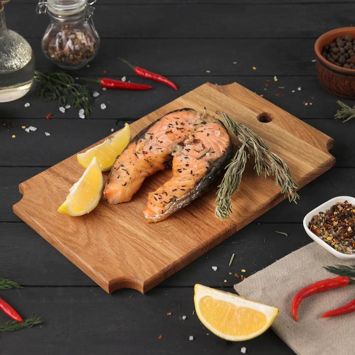 Доска разделочная Mаgistrо &laquo;Модерн&raquo;, 30&times;18&times;1,2 см, дуб