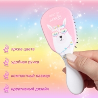 Расчёска массажная, 5,5 &times; 14 см, рисунок МИКС