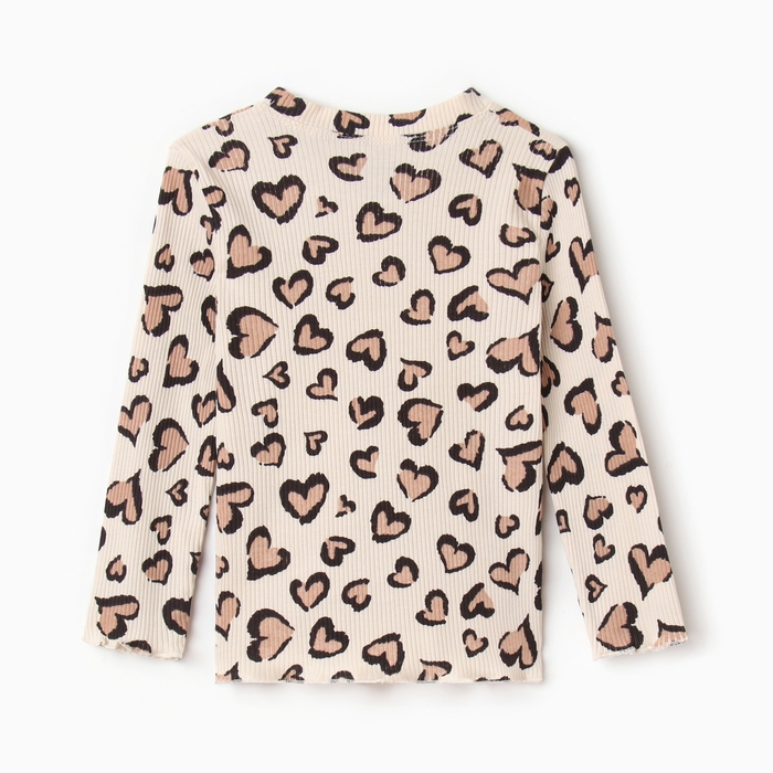 Футболка с длинным рукавом KAFTAN Leo love размер 38 (146-152см)