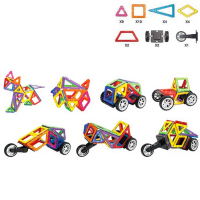 Конструктор магнитный &laquo;Цветные магниты&raquo;, 32 детали