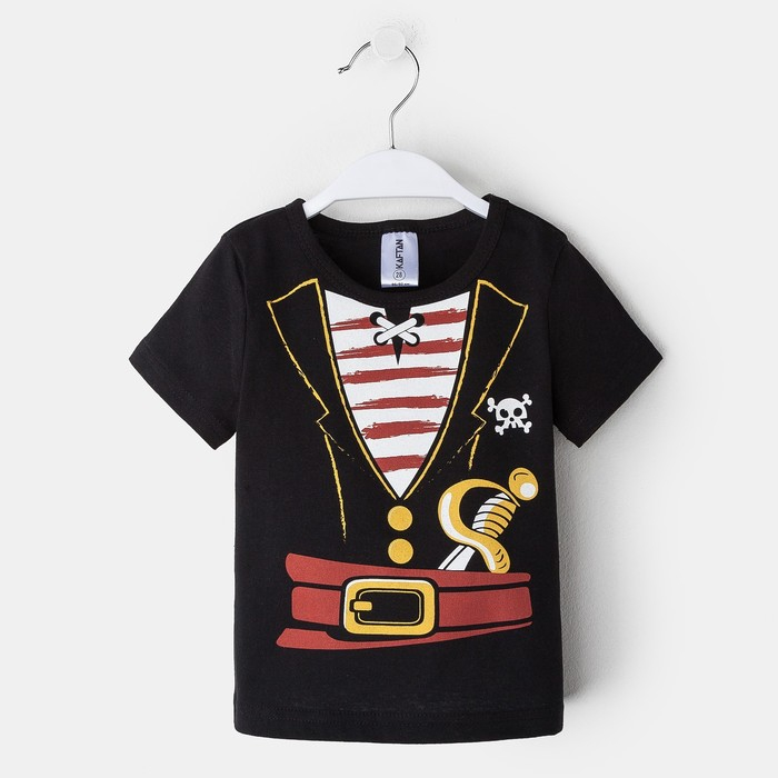 Футболка детская KAFTAN "Пират", чёрный, рост 98-104 (30)