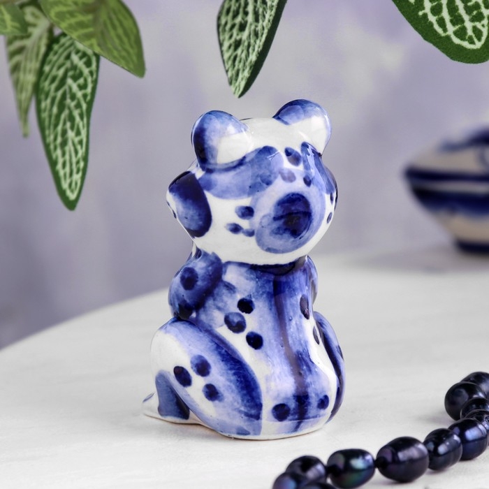 Сувенир &laquo;Лягушка мечта&raquo;, 7 см, гжель