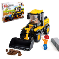 Конструктор &laquo;Строительный трактор&raquo;, 212 деталей
