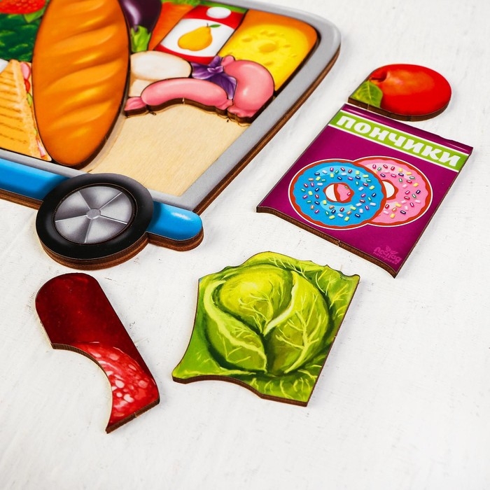 Головоломка &laquo;Продукты&raquo; 28х20 см