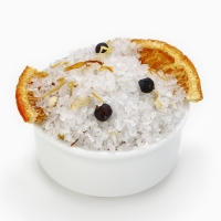 Соль для ванны с апельсином и цедрой мандарина, 150 г, Новый Год