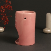 Аромалампа керамика "К себе только с любовью" нежно-розовая 7,2х7,2х11,6 см Аромалампа керамика "К себе только с любовью" нежно-розовая 7,2х7,2х11,6 см