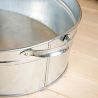 Таз овальный, 23 л, оцинкованная сталь Таз овальный, 23 л, оцинкованная сталь